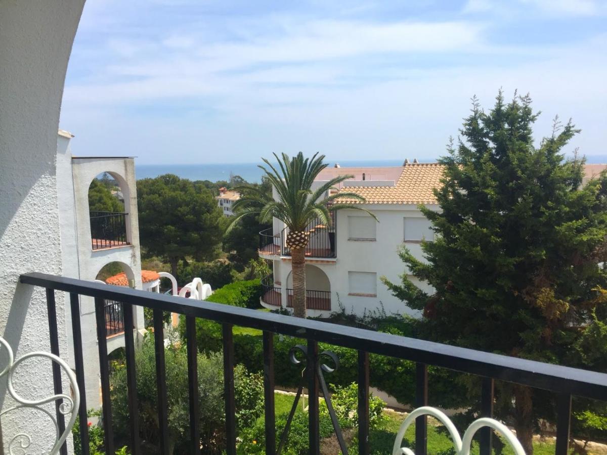 Apartamento Dos Terrazas, Vistas Al Mar. Piscina Peñíscola 外观 照片