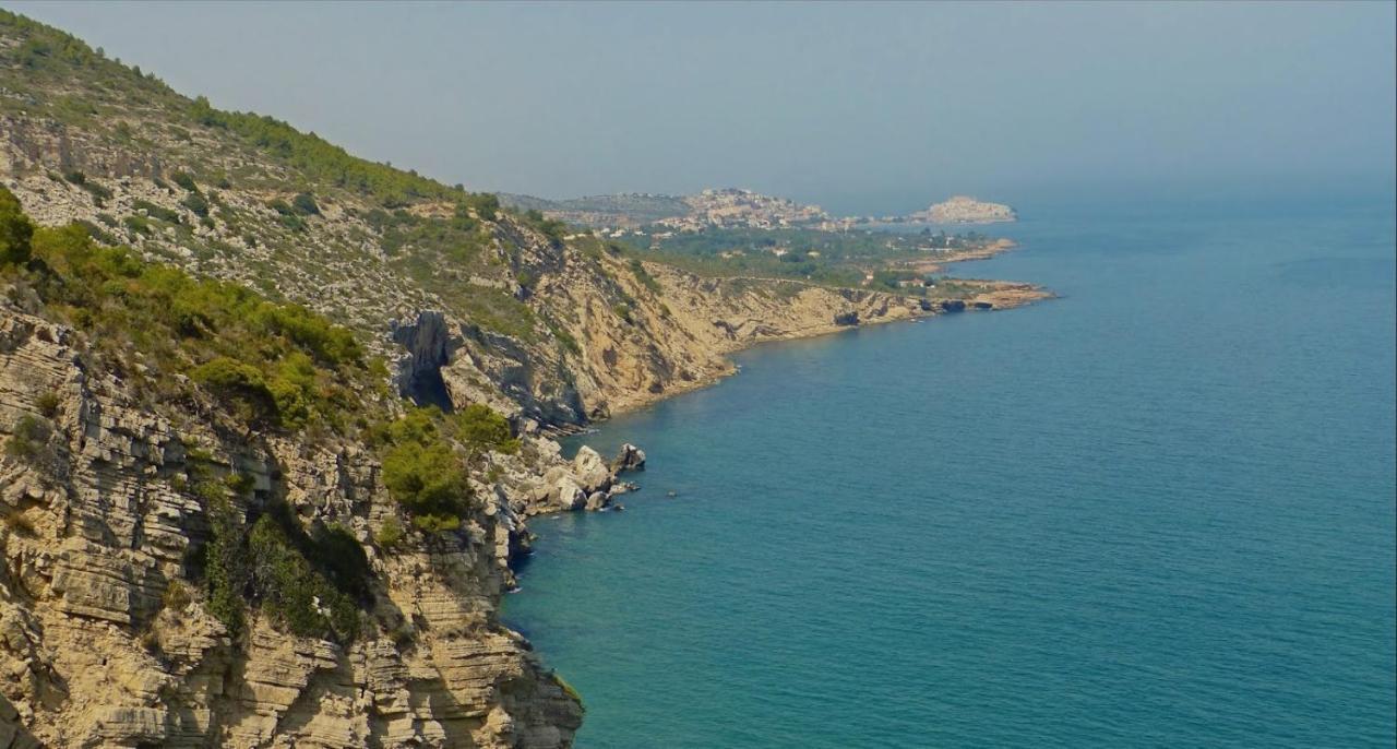 Apartamento Dos Terrazas, Vistas Al Mar. Piscina Peñíscola 外观 照片