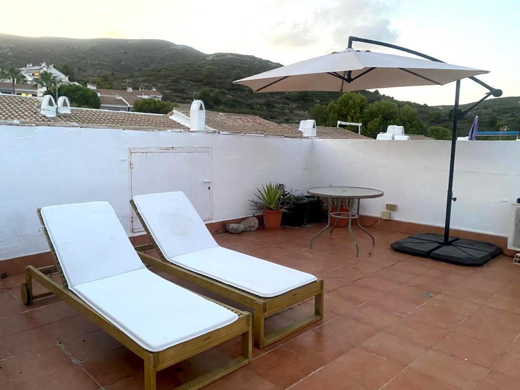 Apartamento Dos Terrazas, Vistas Al Mar. Piscina Peñíscola 外观 照片